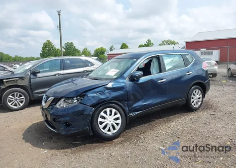 2015 Nissan Rogue S from USA, damaged, VIN KNMAT2MV2FP549051